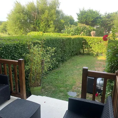 Studio avec rez-de-jardin bord de mer Blonville-sur-Mer Extérieur photo